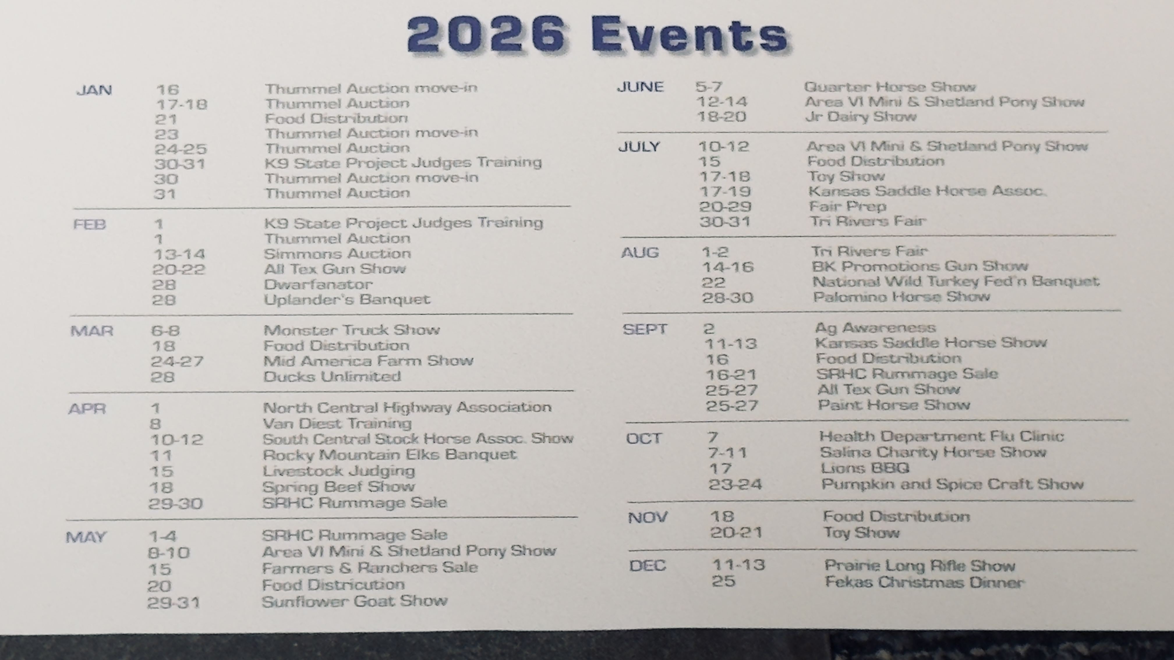 2026 Calendar - News Image
